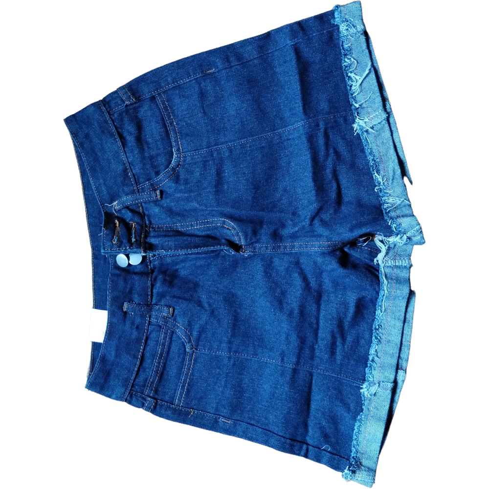 Women's Blue Denim Shorts